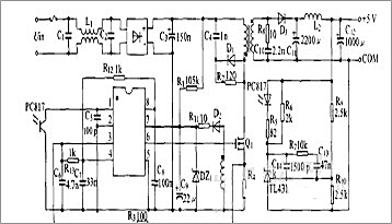 UC3842引腳的作用及與占空比的關系